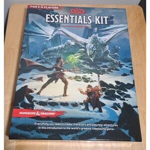 Dungeons And Dragons D&D Dragon of Icespire Peak Essentials Kit READ!!!!